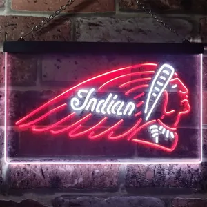 Indian Chief Neon-Like LED Sign