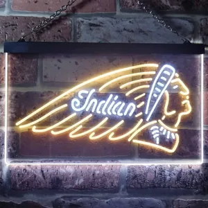 Indian Chief Neon-Like LED Sign