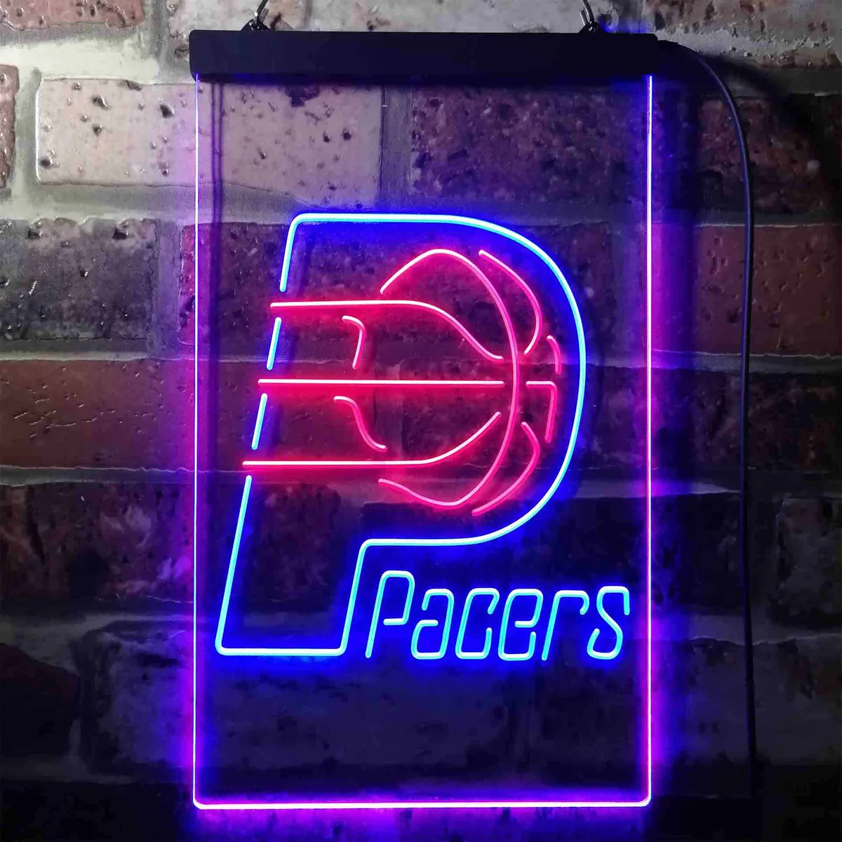 Indiana Pacers Logo Neon-Like LED Sign - Legacy Edition