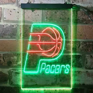 Indiana Pacers Logo Neon-Like LED Sign - Legacy Edition