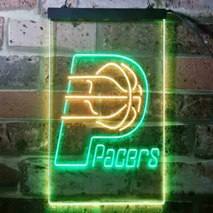 Indiana Pacers Logo Neon-Like LED Sign - Legacy Edition