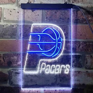 Indiana Pacers Logo Neon-Like LED Sign - Legacy Edition