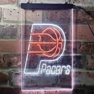 Indiana Pacers Logo Neon-Like LED Sign - Legacy Edition