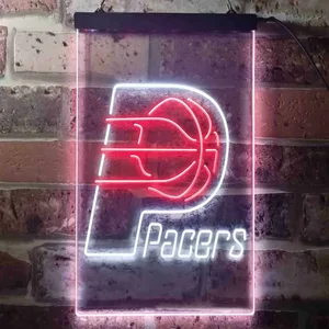 Indiana Pacers Logo Neon-Like LED Sign - Legacy Edition