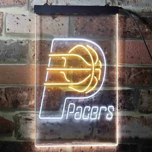 Indiana Pacers Logo Neon-Like LED Sign - Legacy Edition