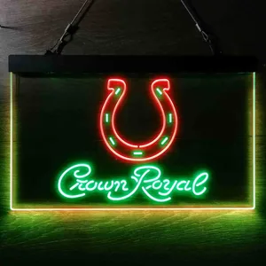 Indianapolis Colts Crown Royal Neon-Like LED Sign