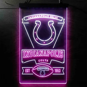 Indianapolis Colts EST 1953 Neon-Like LED Sign