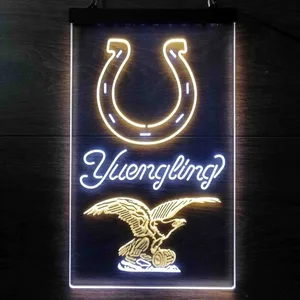 Indianapolis Colts Yuengling Neon-Like LED Sign