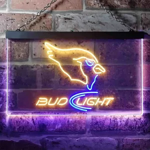 Iowa State Cyclones Bud Light Neon-Like LED Sign