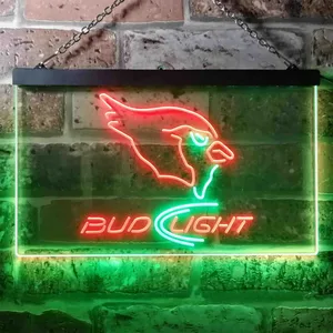 Iowa State Cyclones Bud Light Neon-Like LED Sign