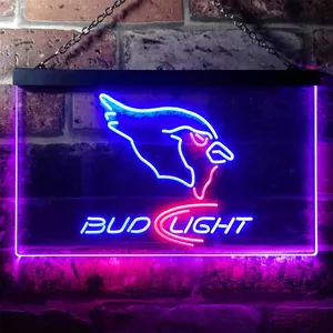 Iowa State Cyclones Bud Light Neon-Like LED Sign