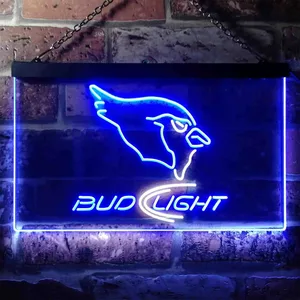 Iowa State Cyclones Bud Light Neon-Like LED Sign