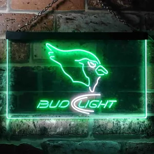Iowa State Cyclones Bud Light Neon-Like LED Sign