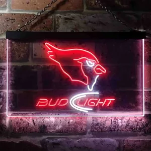 Iowa State Cyclones Bud Light Neon-Like LED Sign