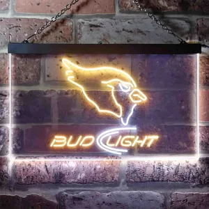 Iowa State Cyclones Bud Light Neon-Like LED Sign