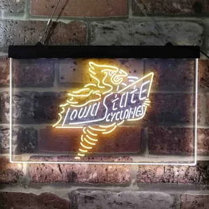 Iowa State Cyclones Logo Neon-Like LED Sign