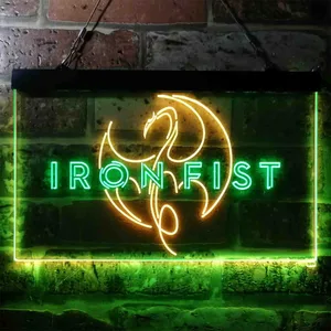 Iron Fist Dragon Neon-Like LED Sign