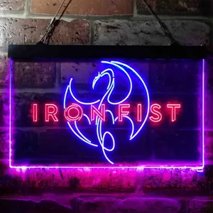 Iron Fist Dragon Neon-Like LED Sign