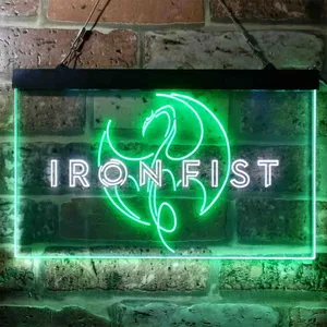 Iron Fist Dragon Neon-Like LED Sign