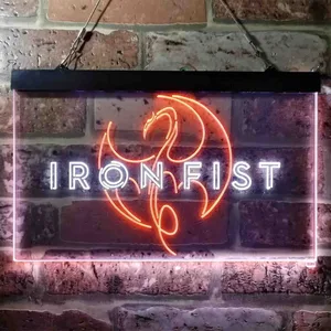Iron Fist Dragon Neon-Like LED Sign