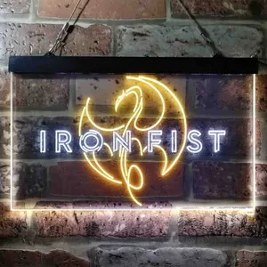 Iron Fist Dragon Neon-Like LED Sign