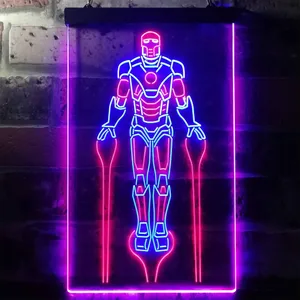 Iron Man Neon-Like LED Sign