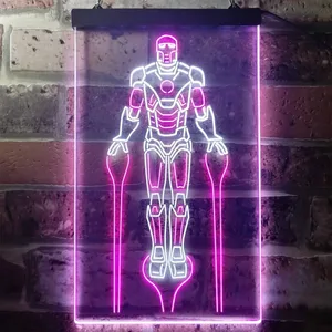 Iron Man Neon-Like LED Sign