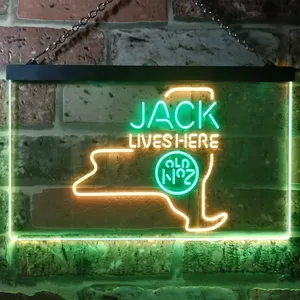 Jack Daniel's Jack Lives Here - New York Neon-Like LED Sign