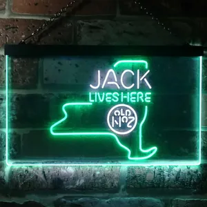 Jack Daniel's Jack Lives Here - New York Neon-Like LED Sign