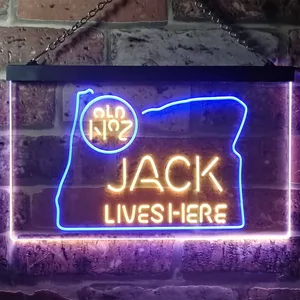 Jack Daniel's Jack Lives Here - Oregon Neon-Like LED Sign