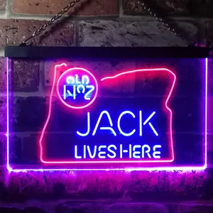 Jack Daniel's Jack Lives Here - Oregon Neon-Like LED Sign