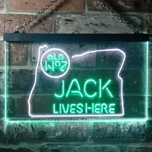 Jack Daniel's Jack Lives Here - Oregon Neon-Like LED Sign