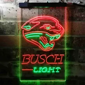 Jacksonville Jaguars Busch Light Neon-Like LED Sign