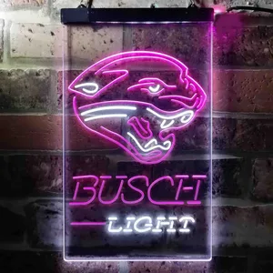 Jacksonville Jaguars Busch Light Neon-Like LED Sign
