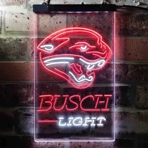 Jacksonville Jaguars Busch Light Neon-Like LED Sign