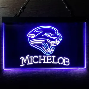 Jacksonville Jaguars Michelob Neon-Like LED Sign