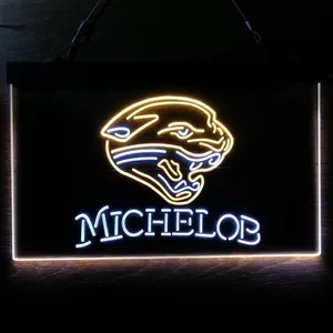 Jacksonville Jaguars Michelob Neon-Like LED Sign