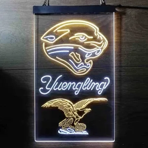 Jacksonville Jaguars Yuengling Neon-Like LED Sign