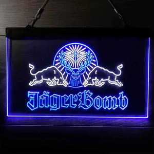 Jagermeister JagerBomb Neon-Like LED Sign