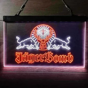 Jagermeister JagerBomb Neon-Like LED Sign