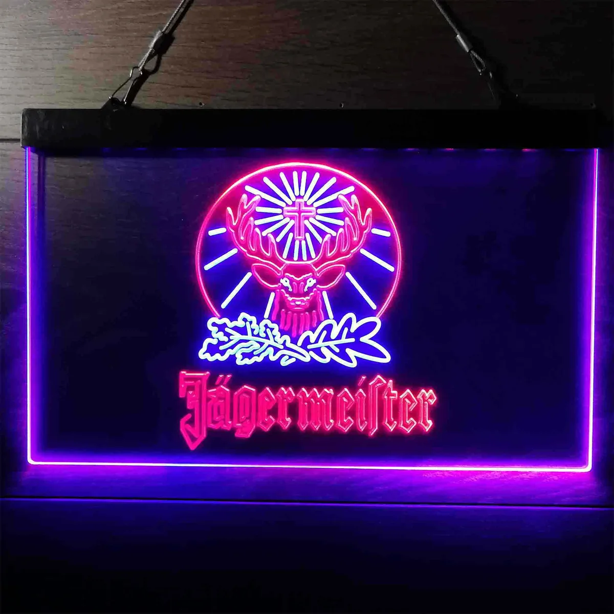 Jagermeister Logo Neon-Like LED Sign