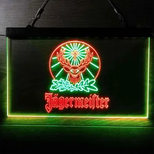 Jagermeister Logo Neon-Like LED Sign