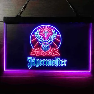 Jagermeister Logo Neon-Like LED Sign