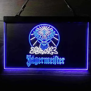 Jagermeister Logo Neon-Like LED Sign