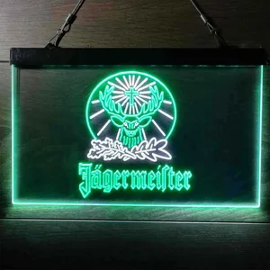 Jagermeister Logo Neon-Like LED Sign
