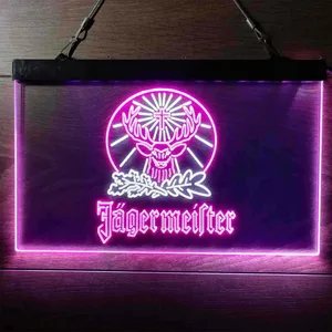 Jagermeister Logo Neon-Like LED Sign