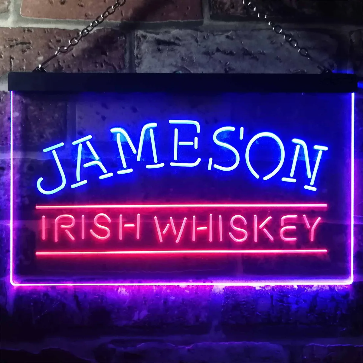 Jameson Irish Whiskey Logo 1 Neon-Like LED Sign
