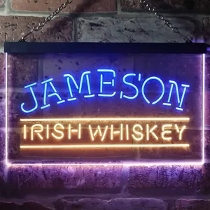 Jameson Irish Whiskey Logo 1 Neon-Like LED Sign
