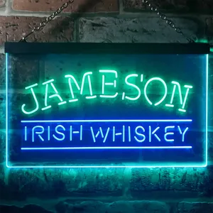Jameson Irish Whiskey Logo 1 Neon-Like LED Sign