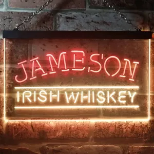 Jameson Irish Whiskey Logo 1 Neon-Like LED Sign